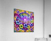 Stained Glass 154  Acrylic Print