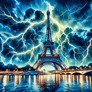 New Art 274 Eiffel Tower
