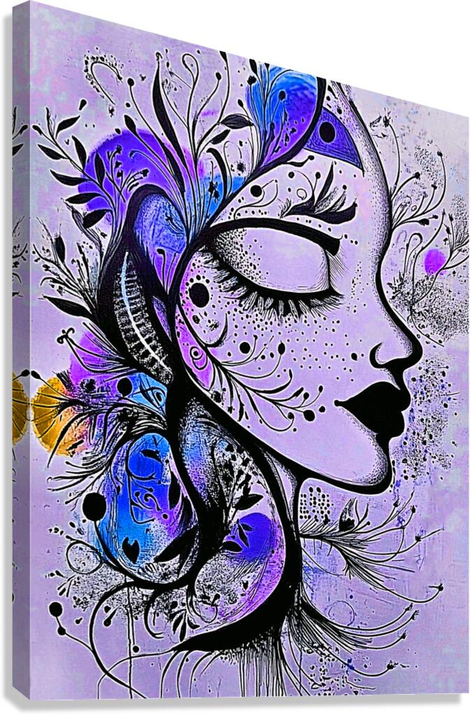 New Art 104 color  Canvas Print