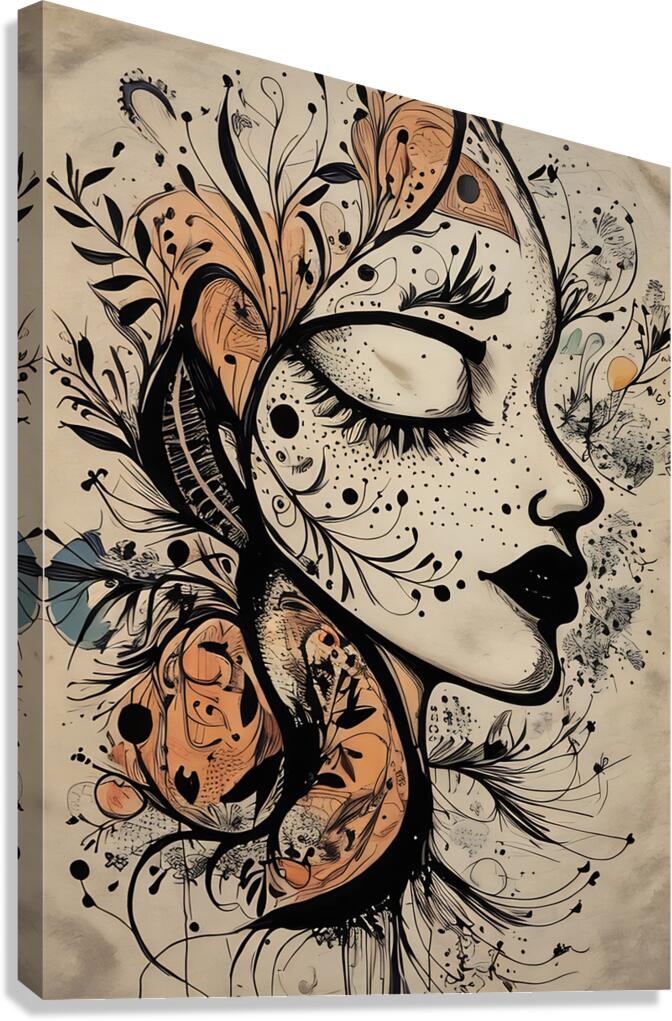 New Art 103 color  Canvas Print