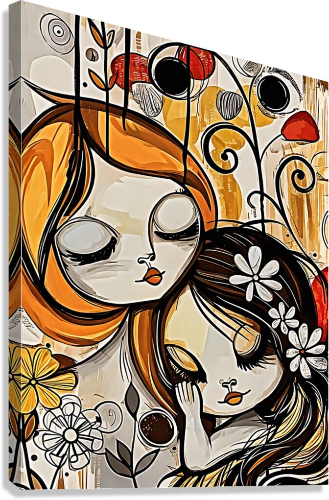 New Art 101 cartoon  Canvas Print