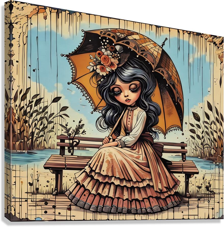 New Art 120 graphic novel  Canvas Print