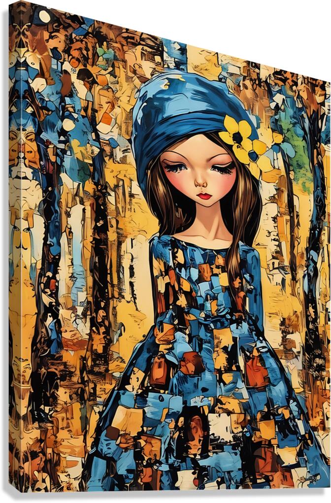 New Art 142 graphic novel  Canvas Print