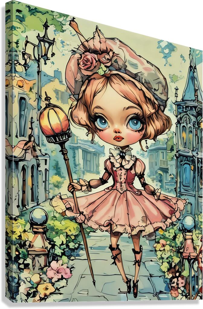 New Art 134 graphic novel  Canvas Print