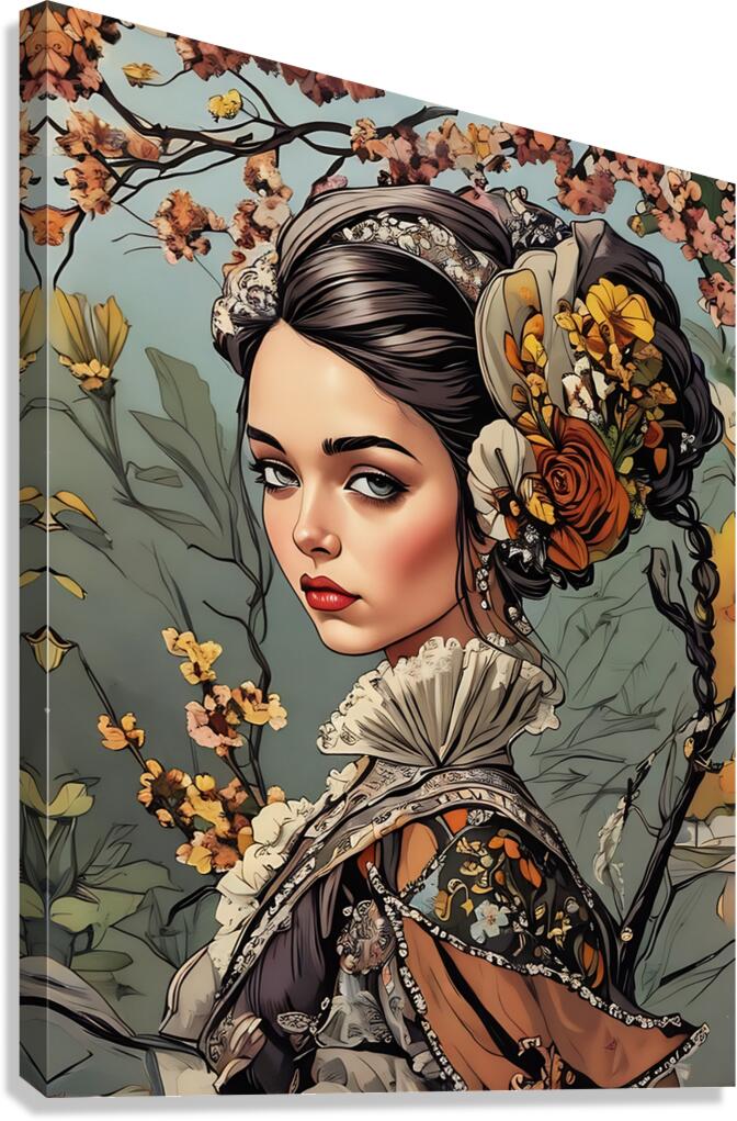 New Art 135 graphic novel  Canvas Print