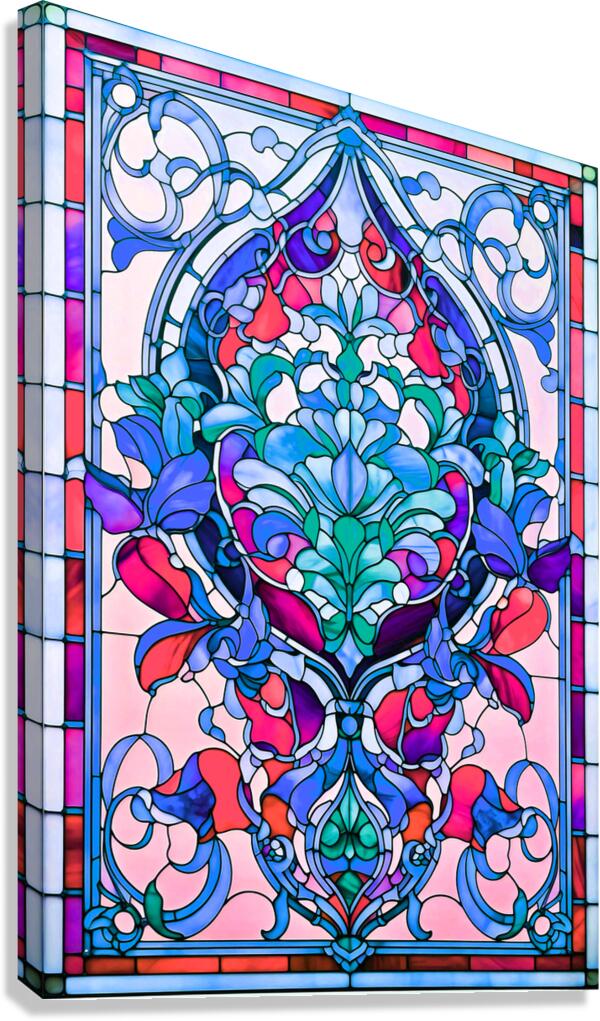 Stained glass window 3  Canvas Print