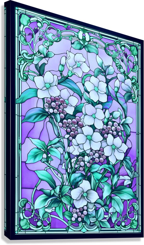 Stained Glass Window 30  Canvas Print