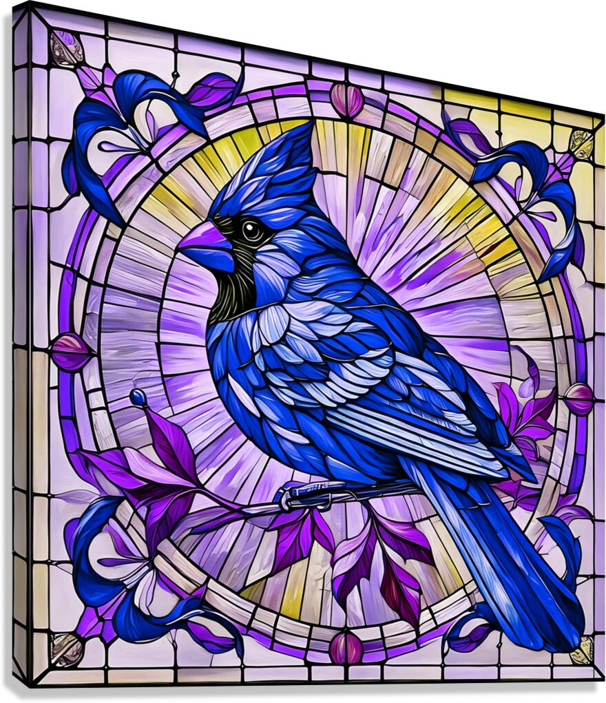 Stained Glass 102  Canvas Print