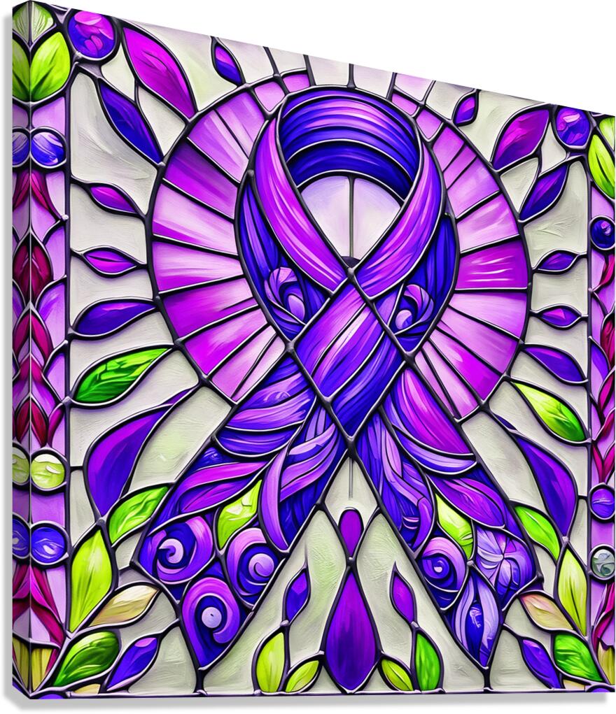 Stained Glass 147  Canvas Print