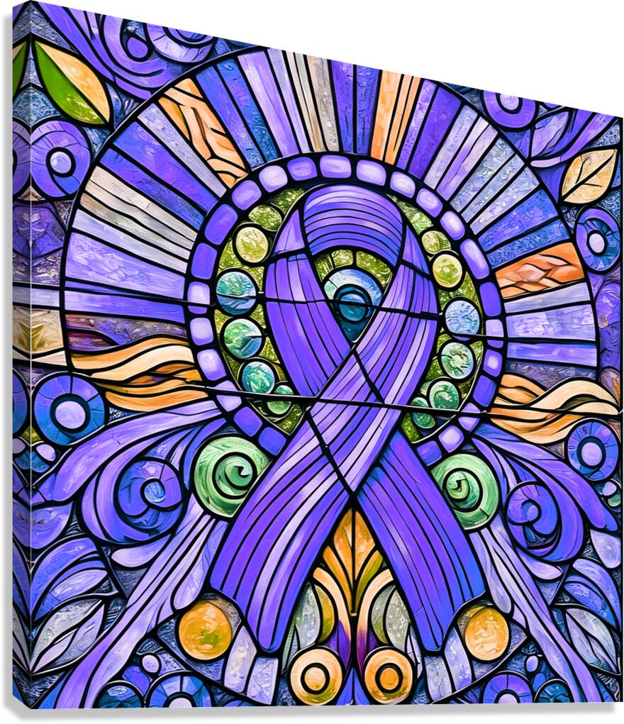 Stained Glass 160  Canvas Print