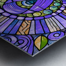 Stained Glass 160 Metal print