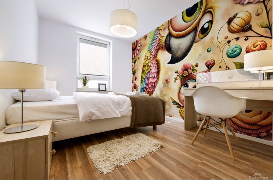 New Art 107 Mural print