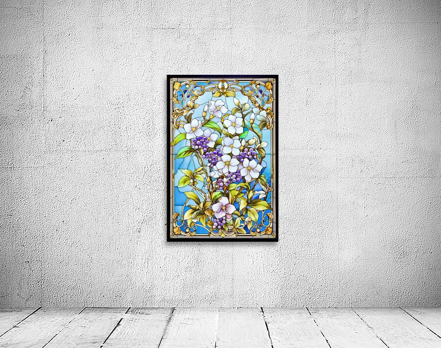 Stained Glass Window 26 by NewArt Xclusivity
