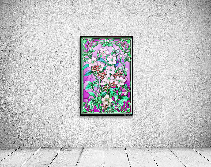 Stained Glass Window 23 by NewArt Xclusivity