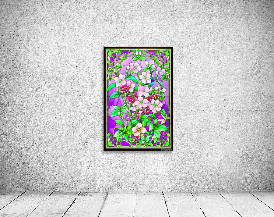 Stained Glass Window 28 by NewArt Xclusivity
