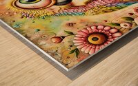 New Art 107 Wood print