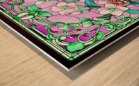Stained Glass Window 23 Wood print