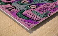 New Art 247 dog face Wood print